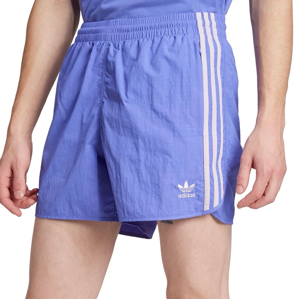 Adidas Men's Athletic Shorts in Light Blue